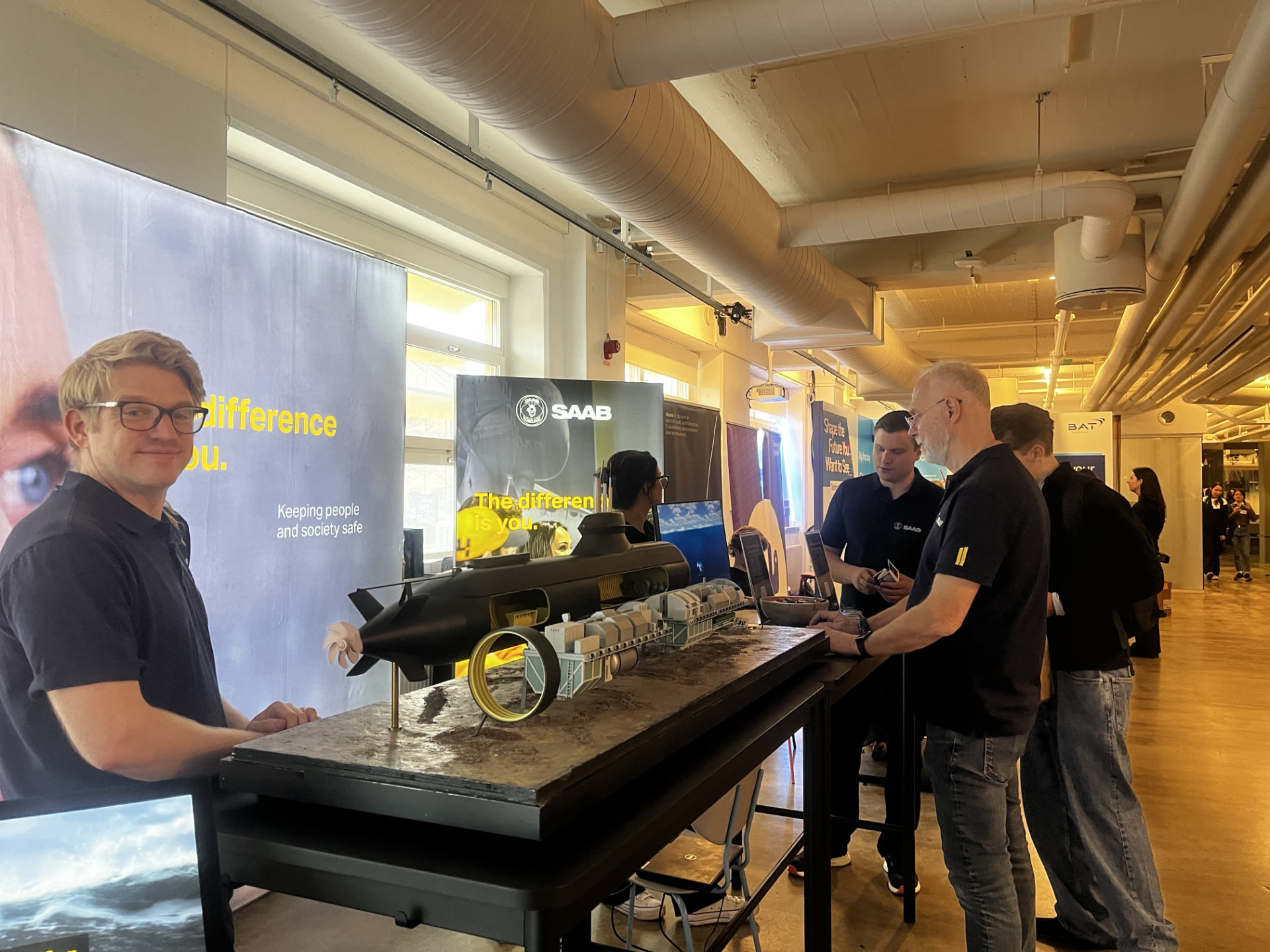 Saab visar upp sin ubåtsmodell